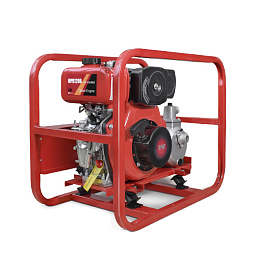 Мотопомпа дизельная высоконапорная REDVOLT МП-120Д (Чистая вода, N=6.1 л.с., V=120 л/мин, 1")