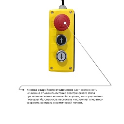 Подъемный стол PROLIFT M2 HIW4.OEU (г/п-2000 кг., макс. подъём-1050 мм)