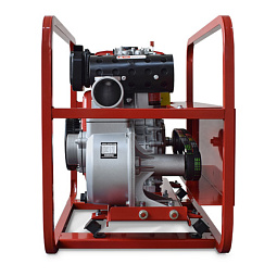 Мотопомпа дизельная высоконапорная REDVOLT МП-1000Д (Чистая вода, N=9.6 л.с., V=940 л/мин, 3")