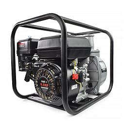 Мотопомпа бензиновая REDVOLT WP30 (Чистая вода, N=6.5 л.с., V=1000 л/мин, 3") 