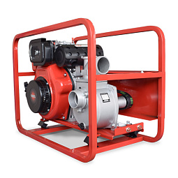 Мотопомпа дизельная высоконапорная REDVOLT МП-1000Д (Чистая вода, N=9.6 л.с., V=940 л/мин, 3")