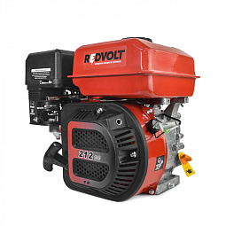 Двигатель REDVOLT R210 (Q-тип, 7 л.с.) (вал d=19,05 мм, L=61мм)