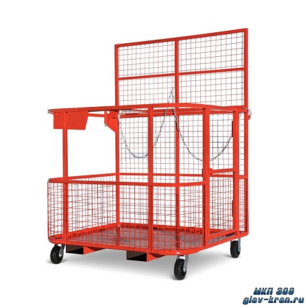 Корзина для вилочного погрузчика МКП-300 (г/п 300 кг.) Корзина для вилочного погрузчика МКП-300 (г/п 300 кг.)