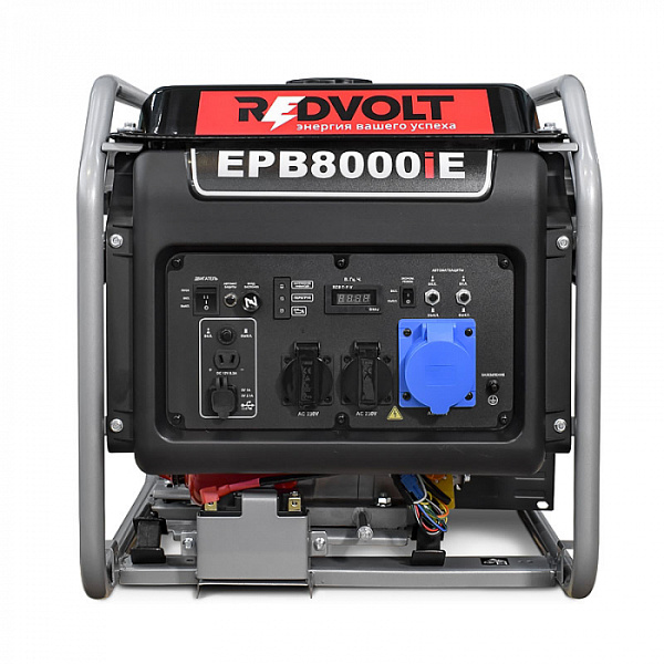 Бензогенератор инверторный REDVOLT EPB8000iE (8 кВт)