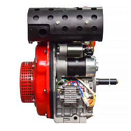 Дизельный двигатель REDVOLT 178FE (Q-тип, 6 л.с.) (вал d=25,4 мм, L=88мм)