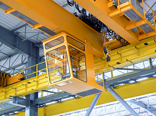 Кран мостовой грейферный г/п 10т, режим работы А8