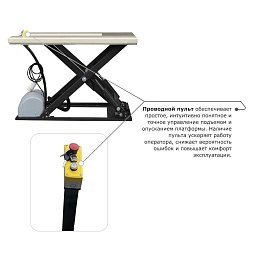 Подъемный стол PROLIFT M2 HIW1.0EU (г/п-1000 кг., макс. подъём-850 мм)