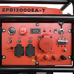 Бензогенератор REDVOLT EPB12000EA-T (12 кВт)