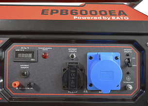 Бензогенератор REDVOLT EPB6000EA (6 кВт)