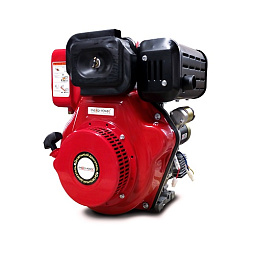  Дизельный двигатель REDVOLT 192FE (V-тип, 12,5 л.с.) (вал d=25,4 мм, L=106мм)