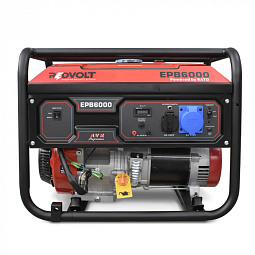 Бензогенератор REDVOLT EPB6000 (6 кВт)