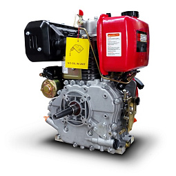  Дизельный двигатель REDVOLT 192FE (V-тип, 12,5 л.с.) (вал d=25,4 мм, L=106мм)