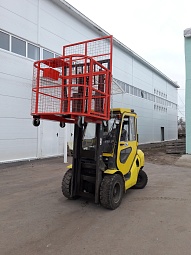 Корзина для вилочного погрузчика МКП-300 (г/п 300 кг.)