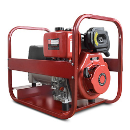 Дизельгенератор сварочный REDVOLT EPDRW220MDC  (5 кВа, эл.старт.)
