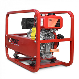 Мотопомпа дизельная высоконапорная REDVOLT МП-500Д (Чистая вода, N=6.1 л.с., V=420 л/мин, 2")