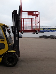 Корзина для вилочного погрузчика МКП-300 (г/п 300 кг.)