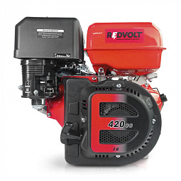 Двигатель REDVOLT R420R (S-тип, 15 л.с.) (вал d=25 мм, L=63мм)