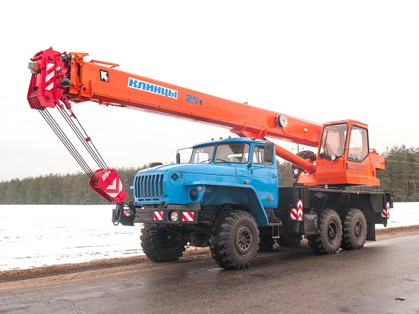 Автокран Клинцы КС-55713-3К-2 Автокран Клинцы КС-55713-3К-2