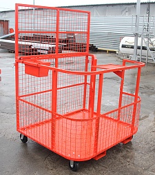 Корзина для вилочного погрузчика МКП-300 (г/п 300 кг.)