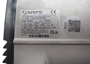 Дизельгенератор сварочный REDVOLT EPDRW220MDC  (5 кВа, эл.старт.)