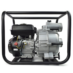 Мотопомпа бензиновая REDVOLT WP30S (Грязная вода, N=7 л.с., V=750 л/мин, 3")