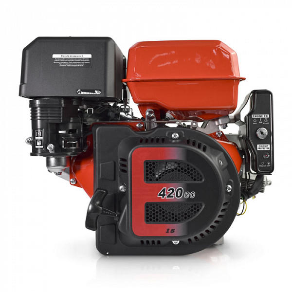 Двигатель REDVOLT R420E (S-тип,15 л.с.) (вал d=25 мм, L=63мм)
