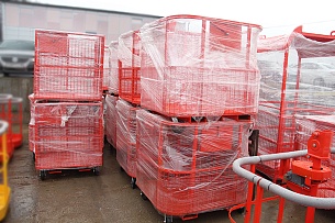 Корзина для вилочного погрузчика МКП-300 (г/п 300 кг.)