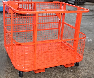 Корзина для вилочного погрузчика МКП-300 (г/п 300 кг.)