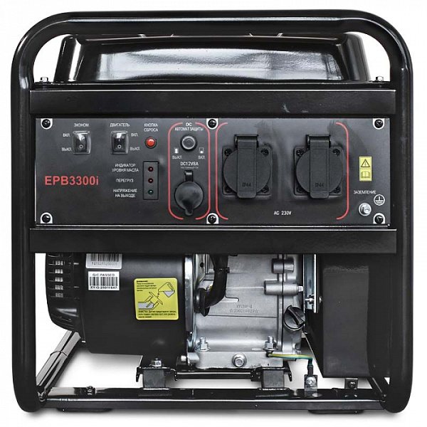 Бензогенератор инверторный REDVOLT EPB3300i (3,3 кВт)