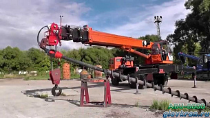 Автокрановая буровая установка ABU-8000