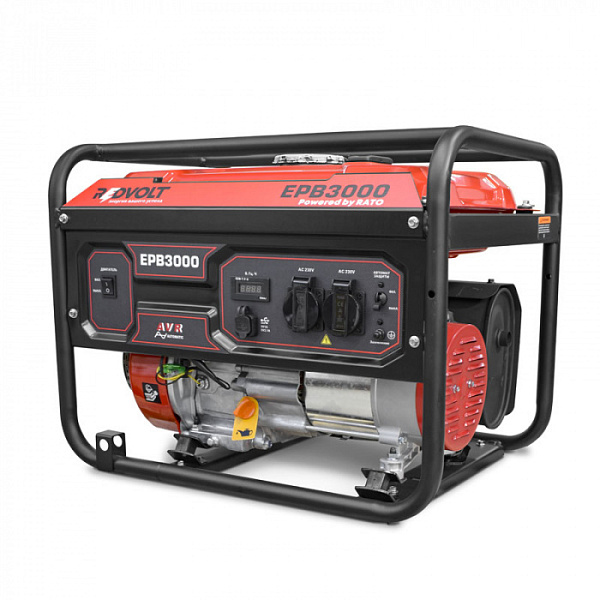 Бензогенератор REDVOLT EPB3000 (3 кВт) 