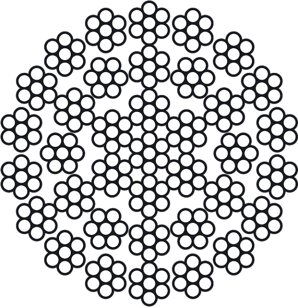 Anaconda 34 (������������ ������������ ������ EN 12385) �����������: 18�7 + 12�7 + 6�7 + 1 �.�., 18�7 + 12�7 + 6�7 + 1�7