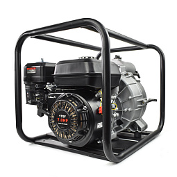 Мотопомпа бензиновая REDVOLT WP30S (Грязная вода, N=7 л.с., V=750 л/мин, 3")