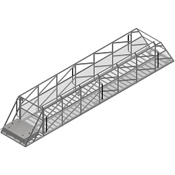 Оборудование для судоремонта люлька-корзина подвесная LKP-250 (А)