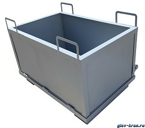 Контейнер прямоугольный для вилочного погрузчика, Объём "1,5" м3