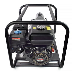Мотопомпа бензиновая REDVOLT WP30S (Грязная вода, N=7 л.с., V=750 л/мин, 3")