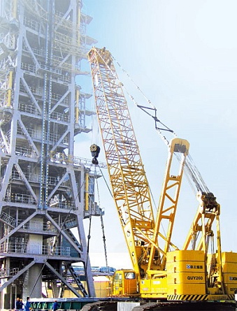 Гусеничный кран XCMG QUY260 Гусеничный кран XCMG QUY260