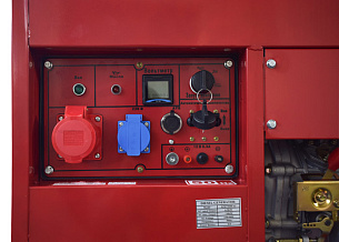 Электроагрегат дизельный REDVOLT EPD7500EA3 (7/2,3 кВт)